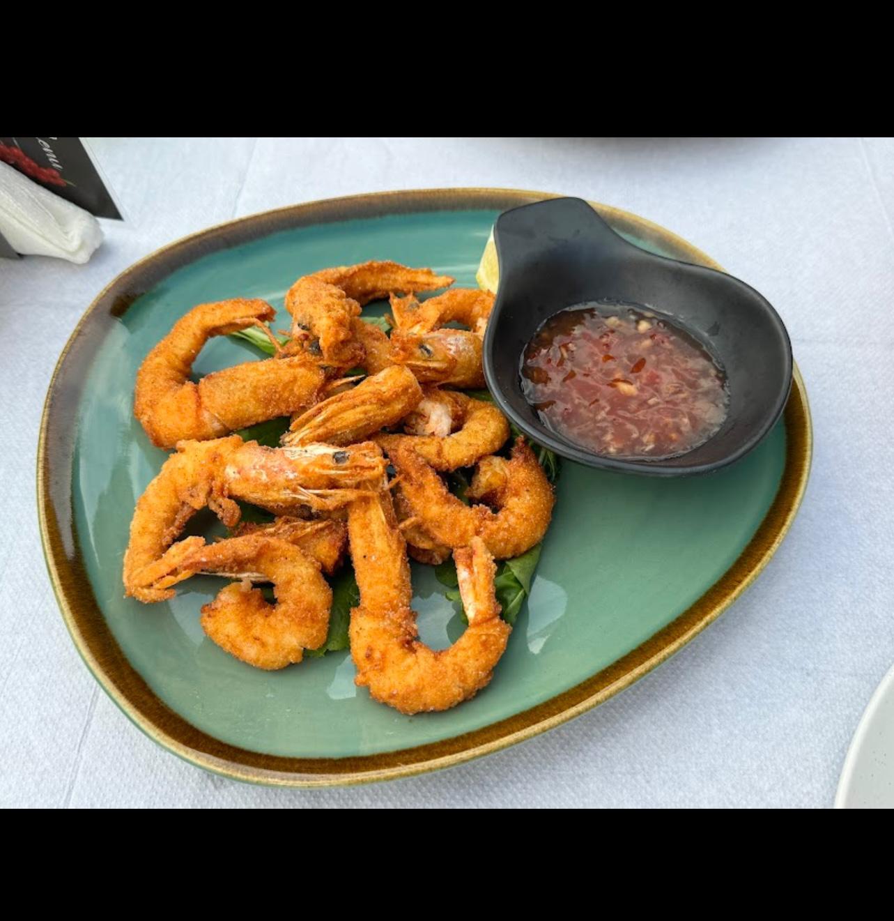 Fried Shrimps Eagle Nest